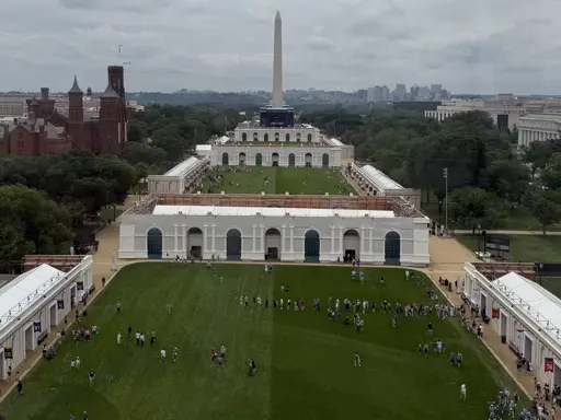 It was called Freedom 250 because that's how many people went.